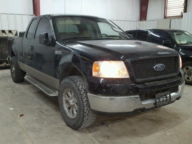 1FTRX12W74NB58922 - 2004 FORD F150 BLACK photo 1