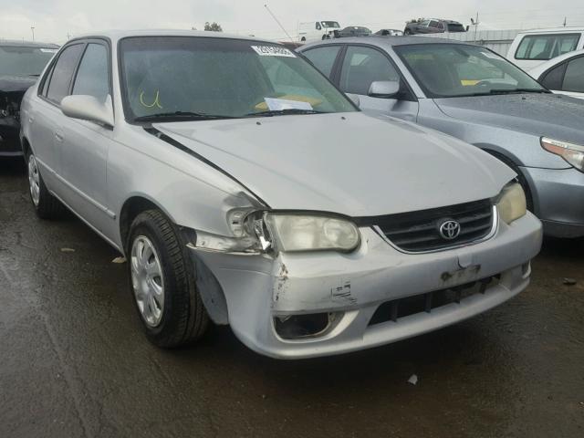 1NXBR12E62Z568449 - 2002 TOYOTA COROLLA CE SILVER photo 1