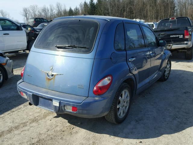 3A4FY58B27T567422 - 2007 CHRYSLER PT CRUISER BLUE photo 4