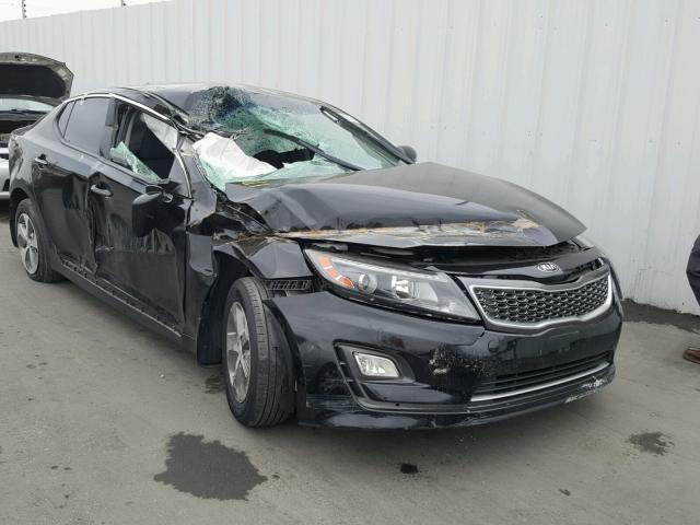 KNAGM4AD7F5083897 - 2015 KIA OPTIMA HYB BLACK photo 1