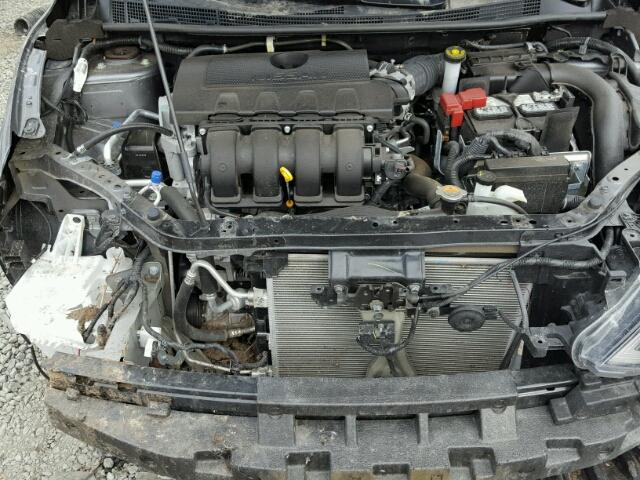 3N1AB7AP6HY278506 - 2017 NISSAN SENTRA S GRAY photo 7