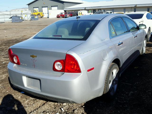 1G1ZB5E18BF156280 - 2011 CHEVROLET MALIBU LS ვერცხლისფერი ფოტო 4