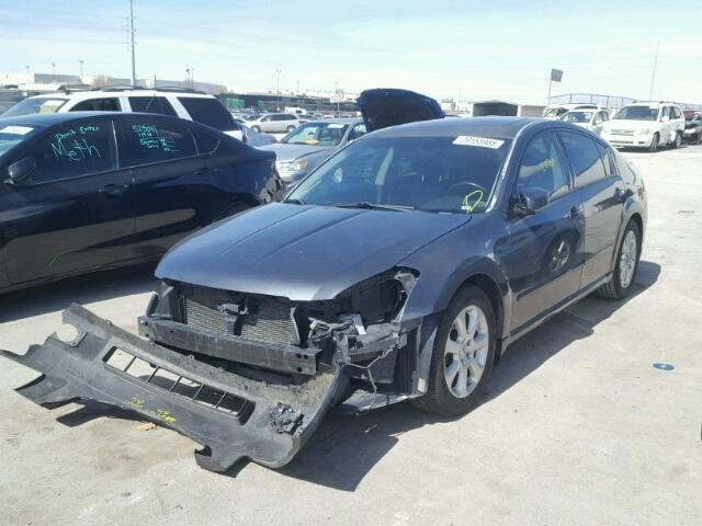 1N4BA41E68C835298 - 2008 NISSAN MAXIMA SE BLACK photo 2