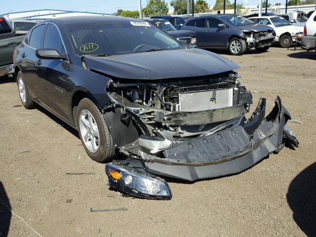 1G1ZB5ST5HF275743 - 2017 CHEVROLET MALIBU LS გრაფიტი ფოტო 1