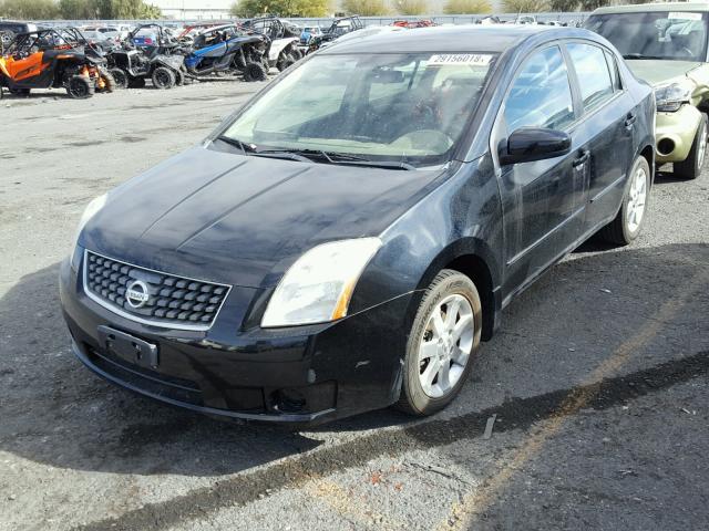 3N1AB61E27L723280 - 2007 NISSAN SENTRA 2.0 BLACK photo 2