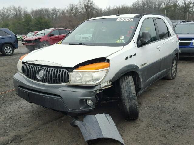 3G5DA03E93S522068 - 2003 BUICK RENDEZVOUS WHITE photo 2