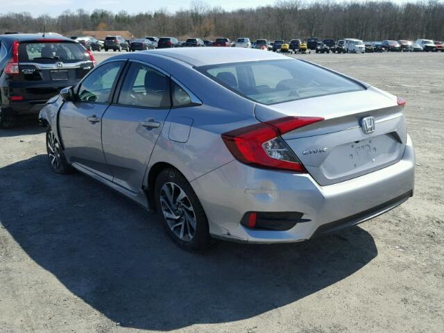 2HGFC2F78GH522027 - 2016 HONDA CIVIC EX SILVER photo 3