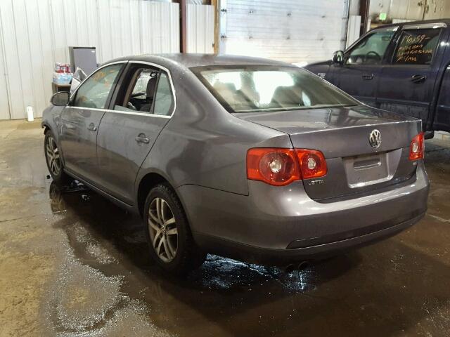 3VWSF71K85M626896 - 2005 VOLKSWAGEN NEW JETTA GRAY photo 3