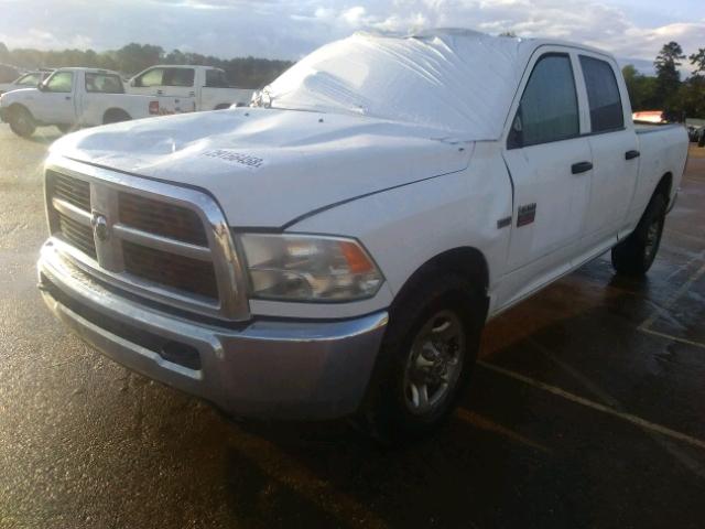 3C6TD4CT2CG332964 - 2012 DODGE RAM 2500 S WHITE photo 2