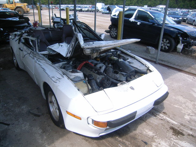 WP0AA0943GN453775 - 1986 PORSCHE 944 WHITE photo 1