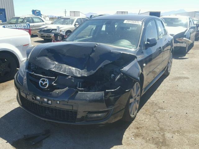 JM1BK34M771688987 - 2007 MAZDA SPEED 3 黑色 照片 2