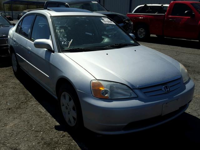 2HGES26741H507207 - 2001 HONDA CIVIC EX ვერცხლისფერი ფოტო 1