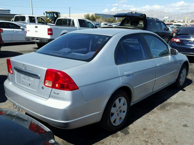 2HGES26741H507207 - 2001 HONDA CIVIC EX ვერცხლისფერი ფოტო 4