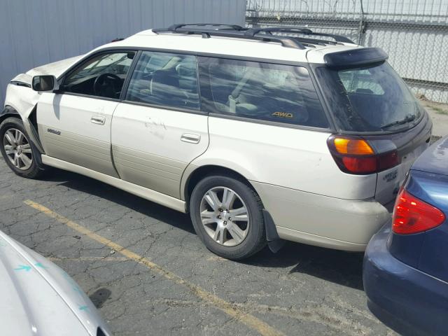 4S3BH815247615060 - 2004 SUBARU LEGACY OUT WHITE photo 3