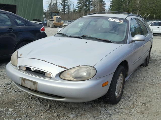 1MELM55U5VG610550 - 1997 MERCURY SABLE GS SILVER photo 2