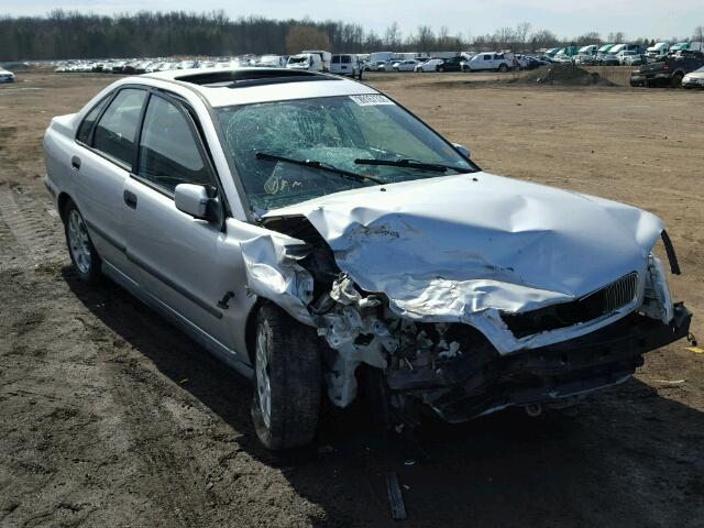 YV1VS29542F849584 - 2002 VOLVO S40 1.9T SILVER photo 1