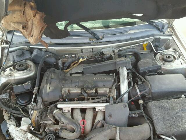 YV1VS29542F849584 - 2002 VOLVO S40 1.9T SILVER photo 7