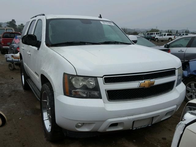 1GNFC13J97R236073 - 2007 CHEVROLET TAHOE C150 WHITE photo 1