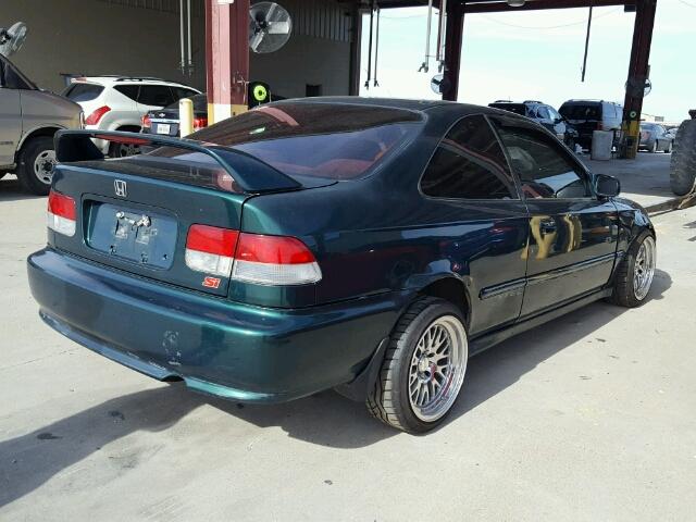 1HGEJ8148YL101074 - 2000 HONDA CIVIC EX მწვანე ფოტო 4