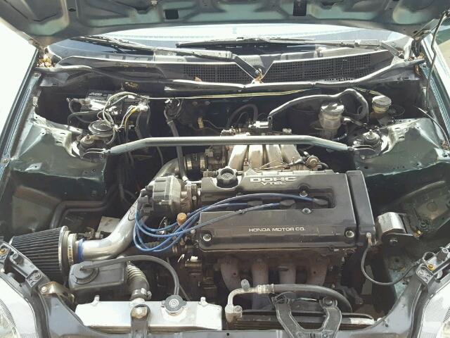 1HGEJ8148YL101074 - 2000 HONDA CIVIC EX მწვანე ფოტო 7