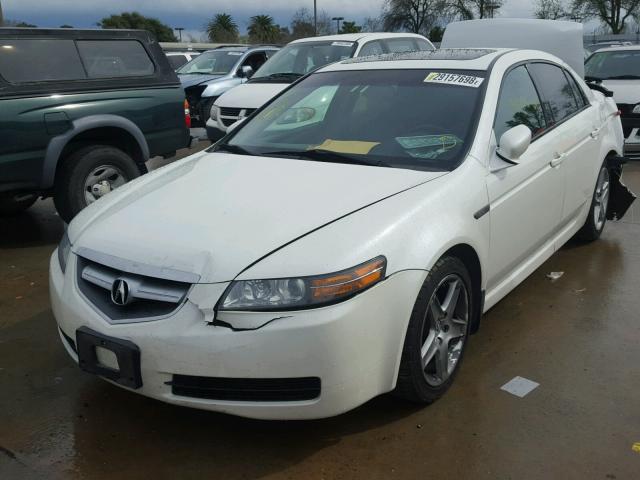 19UUA66246A066999 - 2006 ACURA 3.2TL WHITE photo 2