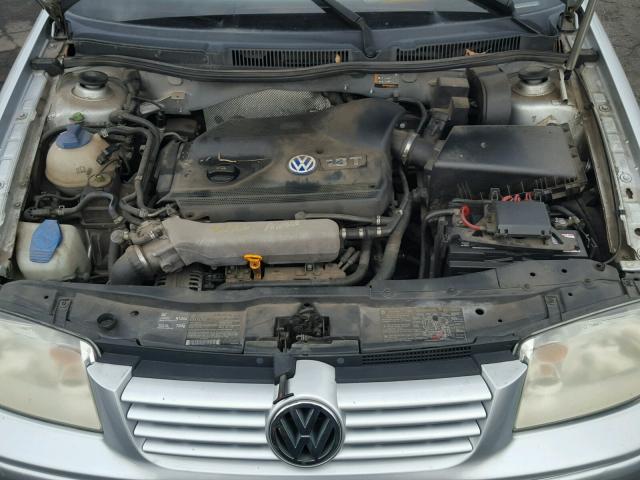 3VWSE69MX3M142082 - 2003 VOLKSWAGEN JETTA GLS SILVER photo 7