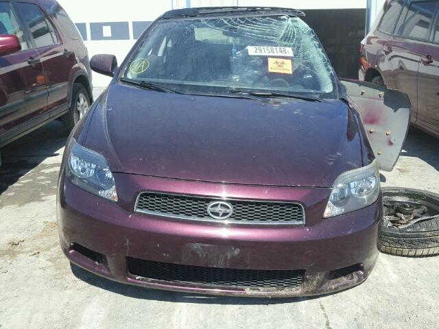 JTKDE177470190304 - 2007 TOYOTA SCION TC 栗色 照片 10