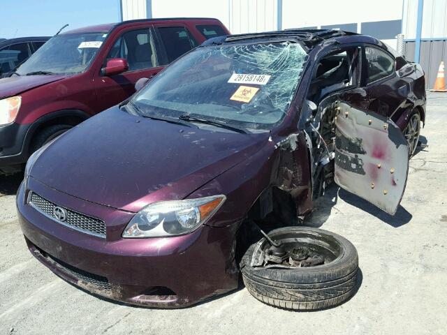 JTKDE177470190304 - 2007 TOYOTA SCION TC 栗色 照片 2