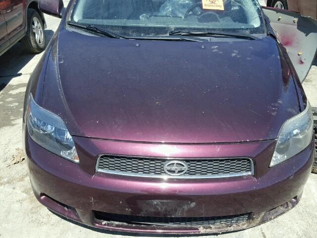 JTKDE177470190304 - 2007 TOYOTA SCION TC 栗色 照片 7