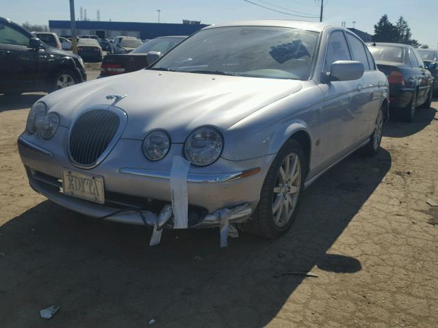 SAJDA01N21FM00098 - 2001 JAGUAR S-TYPE SILVER photo 2