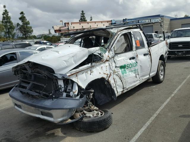 1C6RR6FG5ES398054 - 2014 RAM 1500 ST WHITE photo 2