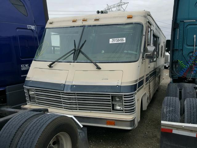 1GDKP37W3F3505873 - 1985 GMC MOTOR HOME BEIGE photo 2