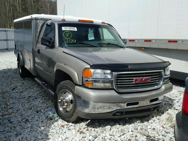 1GDJC34GX1F122119 - 2001 GMC NEW SIERRA SILVER photo 1