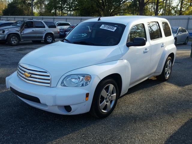 3GNBAAFWXBS599144 - 2011 CHEVROLET HHR LS WHITE photo 2