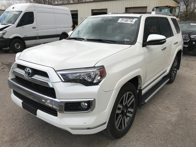 JTEBU5JR9G5370010 - 2016 TOYOTA 4RUNNER SR WHITE photo 2