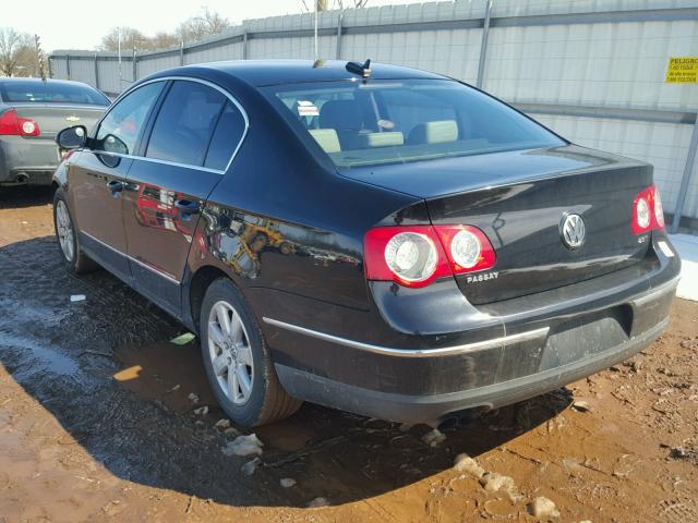 WVWEK73C26P196814 - 2006 VOLKSWAGEN PASSAT 2.0 BLACK photo 3