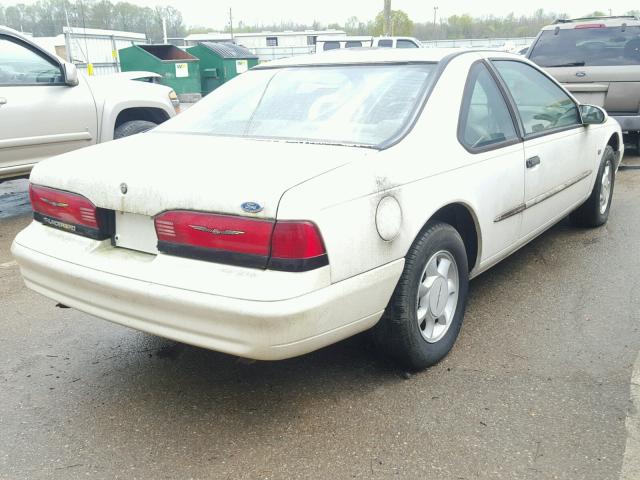 1FALP62W8SH110639 - 1995 FORD THUNDERBIR WHITE photo 4