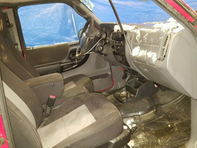 1FTZR45E75PA05204 - 2005 FORD RANGER SUP RED photo 5