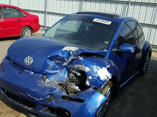 3VWRW31C48M523107 - 2008 VOLKSWAGEN NEW BEETLE ლურჯი ფოტო 2