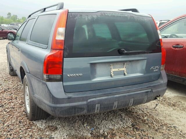 YV1SZ59H431110398 - 2003 VOLVO XC70 GREEN photo 3