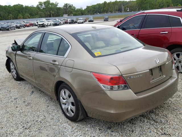 1HGCP2F88AA021838 - 2010 HONDA ACCORD EXL GOLD photo 3