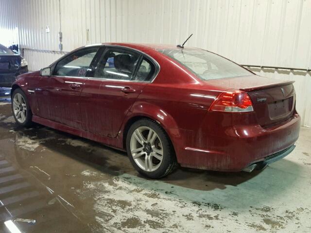 6G2ER57739L175891 - 2009 PONTIAC G8 RED photo 3