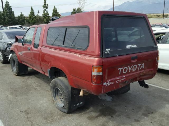 JT4VN13D7R5131597 - 1994 TOYOTA PICKUP 1/2 RED photo 3