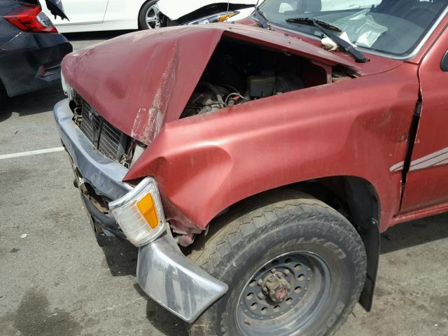 JT4VN13D7R5131597 - 1994 TOYOTA PICKUP 1/2 RED photo 9