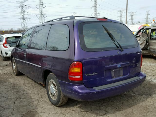 2FMDA5142WBB48361 - 1998 FORD WINDSTAR W PURPLE photo 3