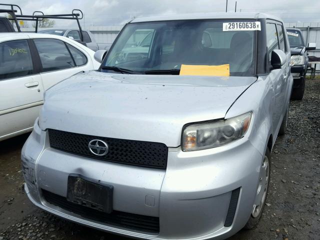 JTLKE50E491096469 - 2009 TOYOTA SCION XB ვერცხლისფერი ფოტო 2
