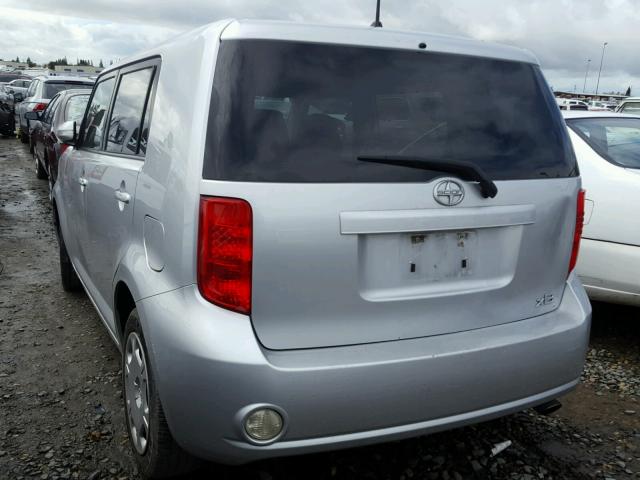 JTLKE50E491096469 - 2009 TOYOTA SCION XB ვერცხლისფერი ფოტო 3