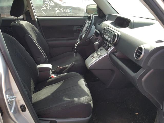 JTLKE50E491096469 - 2009 TOYOTA SCION XB ვერცხლისფერი ფოტო 5