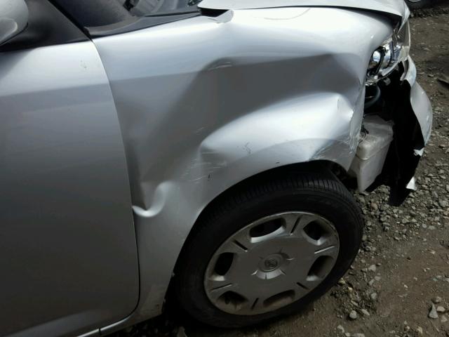 JTLKE50E491096469 - 2009 TOYOTA SCION XB ვერცხლისფერი ფოტო 9