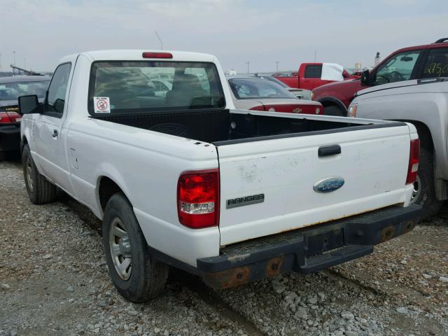 1FTYR10D88PA95105 - 2008 FORD RANGER WHITE photo 3